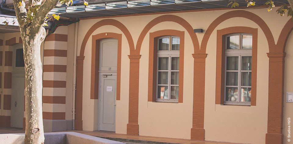 Façade du lycée Lapérouse rénovée par Bulditec